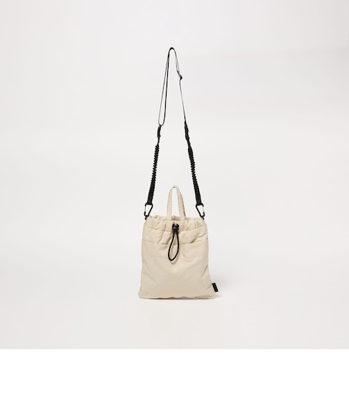 【別注】<fellowww>パデッド 巾着 ショルダーバッグ