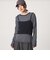 【WEB限定】＜at ease＞マルチボーダー プルオーバー カットソー
