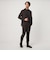 【WEB限定】JUST fit ヘリンボーン ナロー セットアップ ジャケット&パンツ