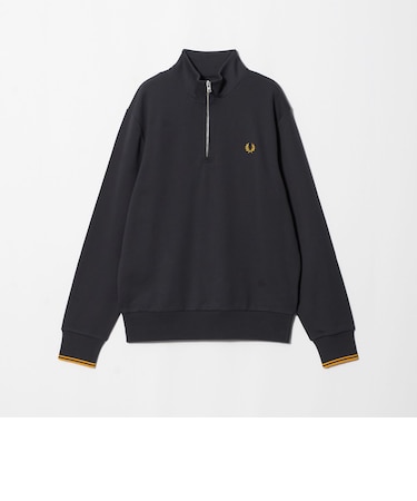 <FRED PERRY>ハーフジップ 長袖 スウェット