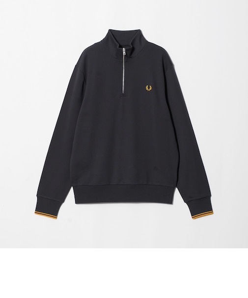 <FRED PERRY>ハーフジップ 長袖 スウェット