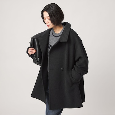 ［size SHORT/TALLあり］＜1_OF MINE＞スタンドカラー コート
