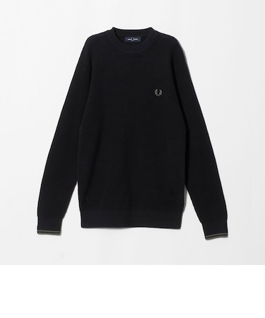 ＜FRED PERRY＞ ワッフル スティッチ ジャンパー ニット