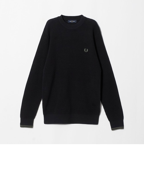 ＜FRED PERRY＞ ワッフル スティッチ ジャンパー ニット