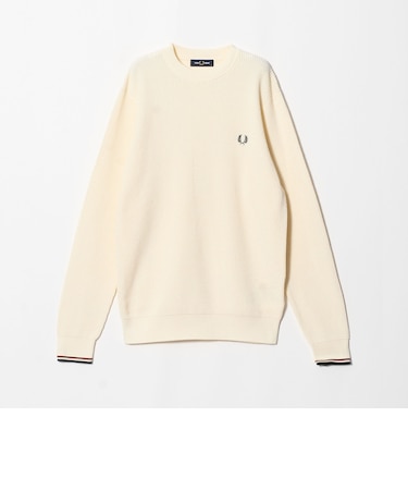 <FRED PERRY> ワッフル スティッチ ジャンパー ニット