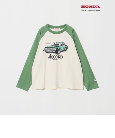 【別注】＜URBAMENT＞Honda ラグラン Tシャツ / キッズ 140cm-150cm