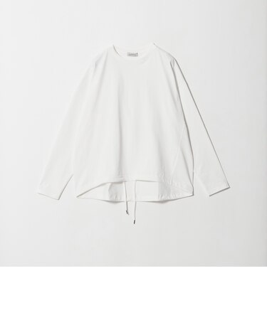 【WEB限定】＜at ease＞ドロスト ロングスリーブ カットソー UVカット
