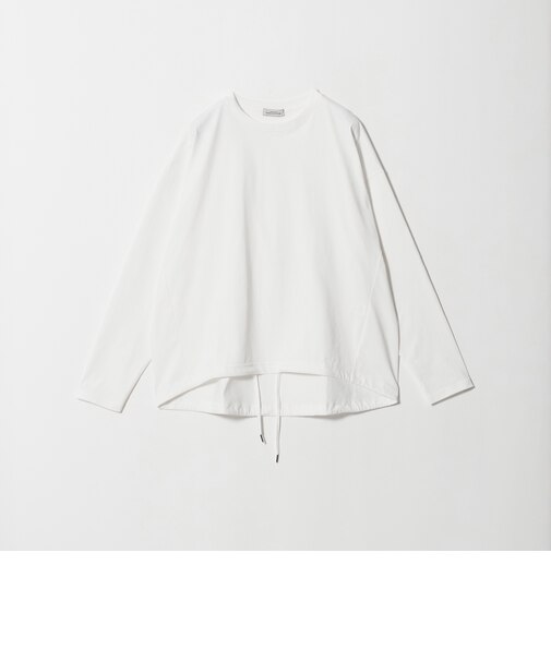 【WEB限定】＜at ease＞ドロスト ロングスリーブ カットソー UVカット