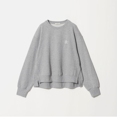 【WEB限定】<at ease>ワンポイントシシュウ スウェット プルオーバー
