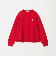 【WEB限定】<at ease>ワンポイントシシュウ スウェット プルオーバー