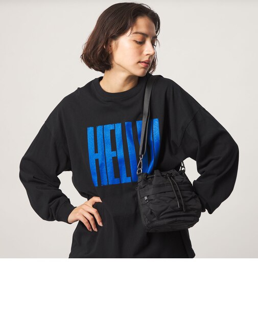 【WEB限定】<PARTE>キルティング ドロストバッグ ミニ / ショルダーバッグ はっ水