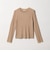 【WEB限定】＜at ease＞ソデサキ バイカラー プルオーバー ニット 2