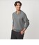 【WEB限定】JUST fit ミドルゲージ スキッパー ニット