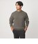 【WEB限定】JUST fit ミドルゲージ モックネック ニット
