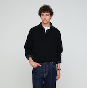 FINE BASIC カシミヤ スキッパー ポロニット