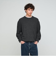 FINE BASIC カシミヤ クルーネック ニット