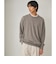 FINE BASIC カシミヤ クルーネック ニット