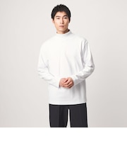 オーガニックコットン スムース タートルネック カットソー