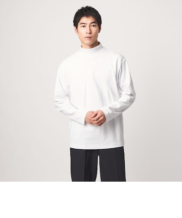 オーガニックコットン スムース タートルネック カットソー