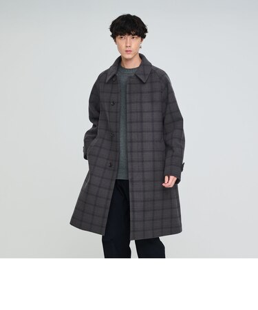 SENTDALE WOOL ステンカラーコート