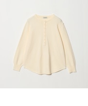 【WEB限定】<at ease>ヘンリーネック ニット プルオーバー