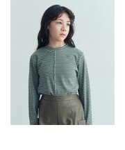 キモウ ボーダー メロー ロングスリーブ / キッズ 100cm-160cm
