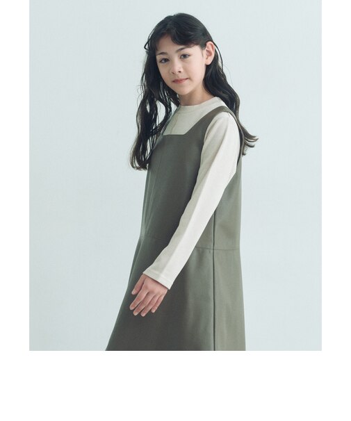 【WEB限定】キモウ ムジ メロー ロングスリーブ / キッズ100cm-160cm