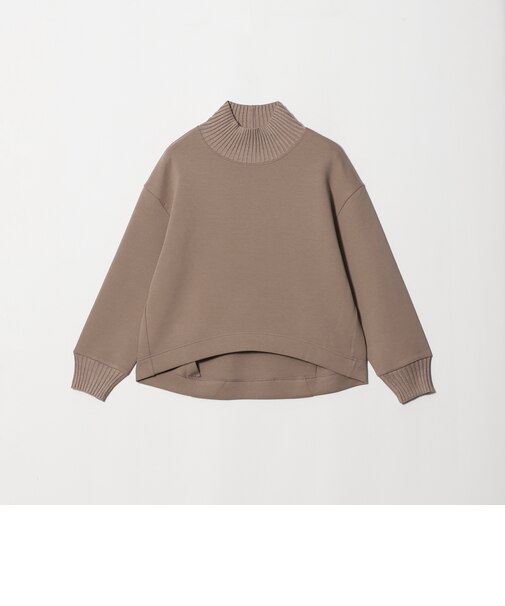 ［size SHORTあり］ダンボール リブ タートルネック プルオーバー