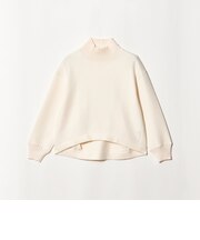 ［size SHORTあり］ダンボール リブ タートルネック プルオーバー