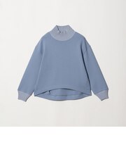 ［size SHORTあり］ダンボール リブ タートルネック プルオーバー