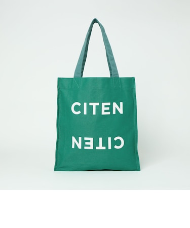 ＜CITEN＞ロゴ ステートメント プリントバッグ