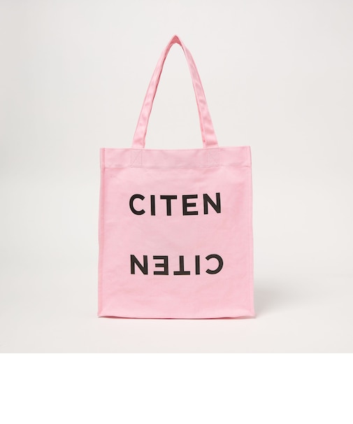 ＜CITEN＞ロゴ ステートメント プリントバッグ