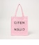 ＜CITEN＞ロゴ ステートメント プリントバッグ