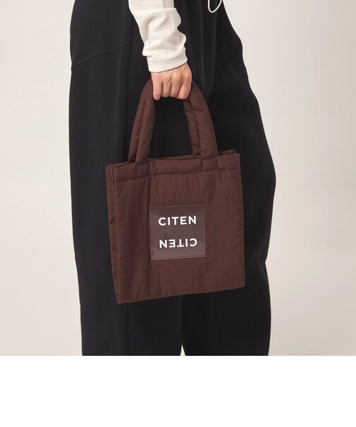 ＜CITEN＞パデッド クリア ロゴ トート S
