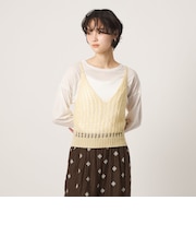 <CITEN>メッシュニットキャミ