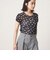 ＜CITEN＞シアードットキャップスリーブトップ