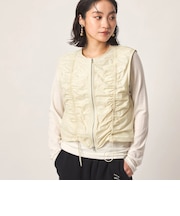<CITEN>シャーリングジップショートベスト