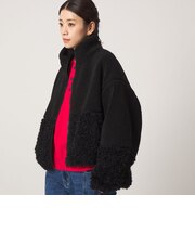 <CITEN>ハイネックボアブルゾン