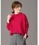 【6色展開】ムースタッチボクシーニット