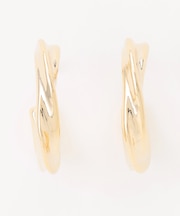 【WEB限定】ツイストフープピアス(両耳用)