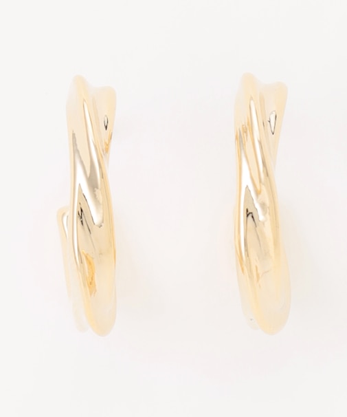 【WEB限定】ツイストフープピアス(両耳用)