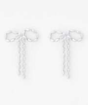 【WEB限定】リボンピアス(両耳用)