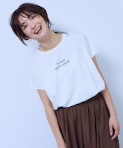 ANYファンクションワイドフレンチスリーブTシャツ