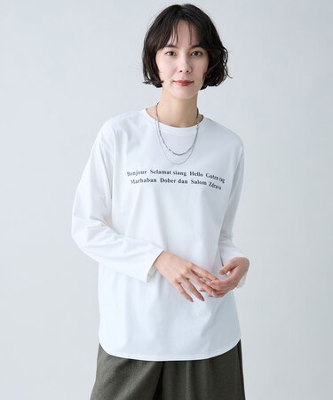 ロングスリーブロゴＴシャツ