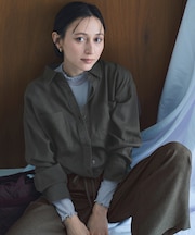 フィブリルオーバーシャツ