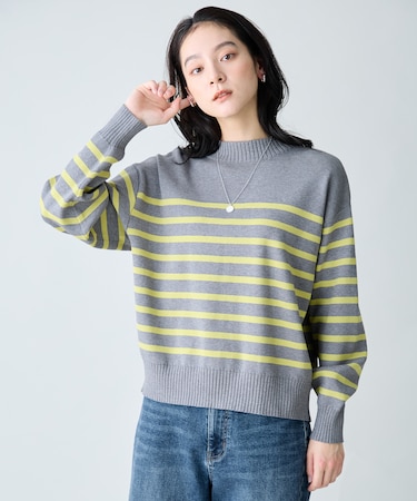 デイリーハイネックニット