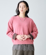 モールニットプルオーバー
