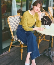 【美Denimシリーズ】セミカーブワイド デニム