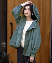 フーディショート ブルゾン