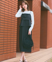 ビスチェワンピース × カットソー セット
